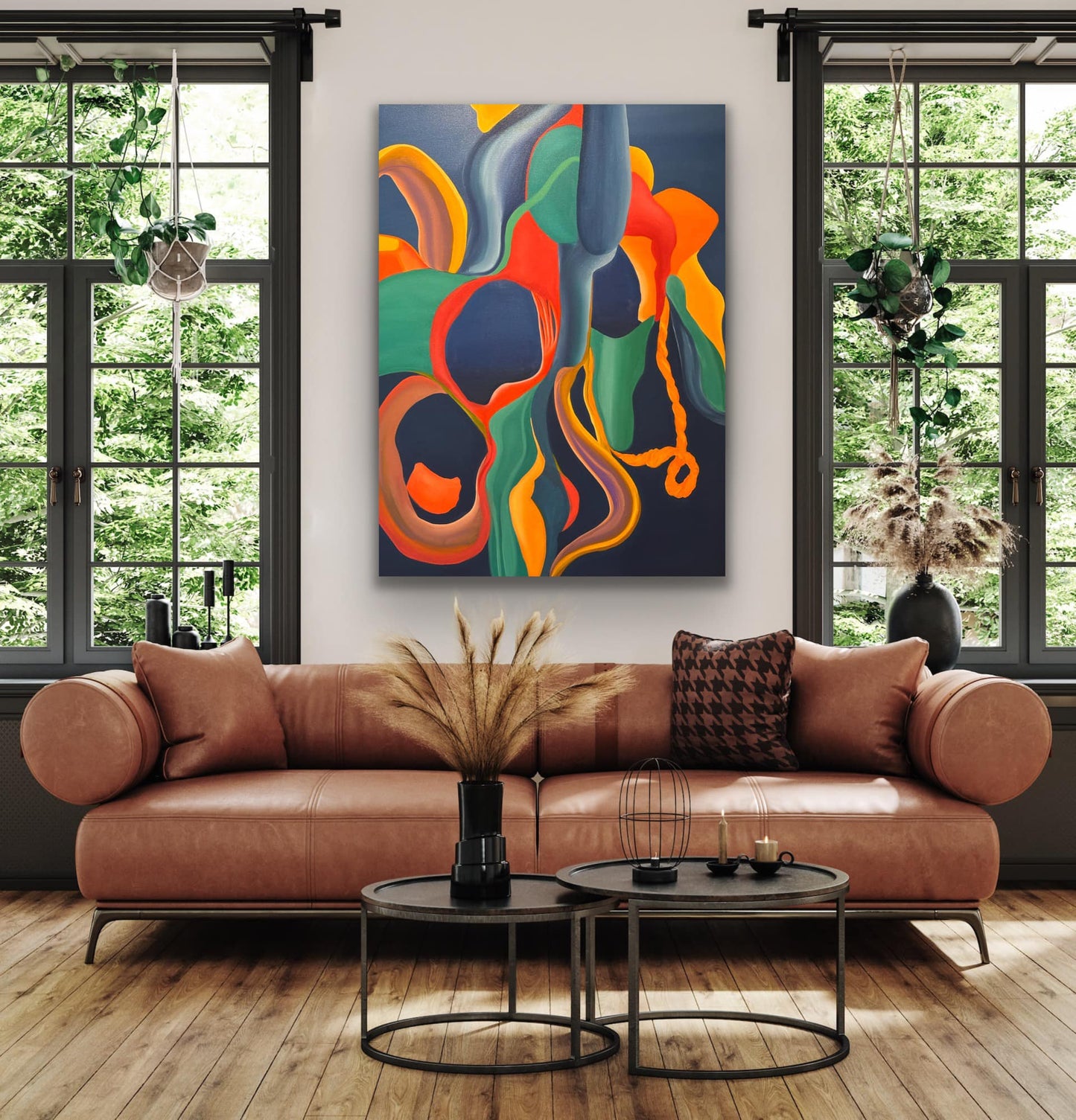 Moving On - 48 x 36 x 1.5 in / 121.92 x 91.44 x 3,81 cm - SOLD