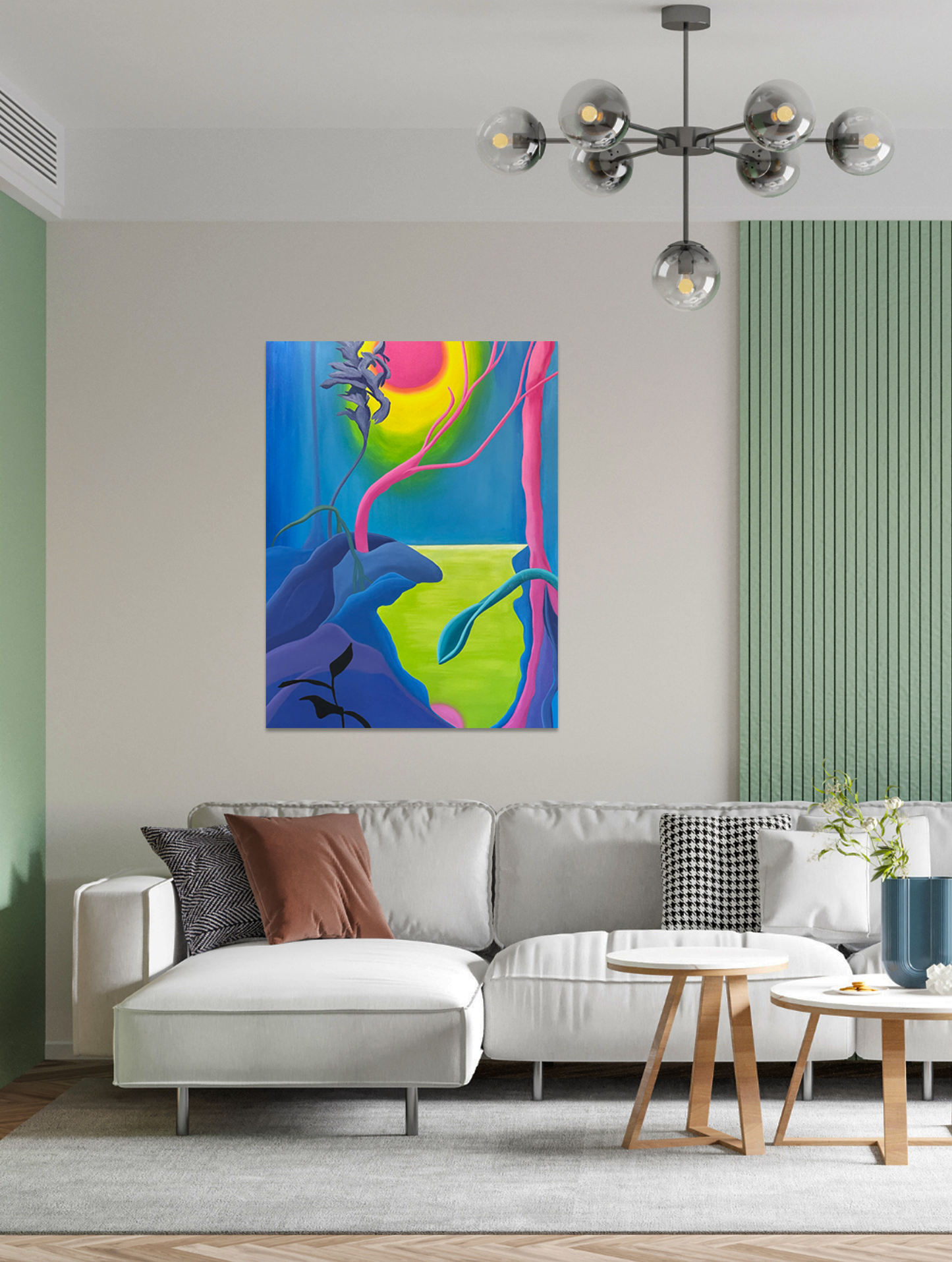 Beyond the Map at The Federation Gallery in Vancouver  - 48 x 36 in