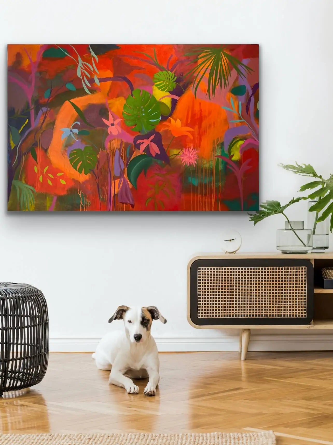 5 o'clock - 60 x 40 inches, SOLD