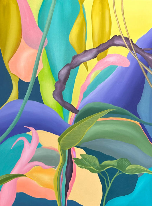 Lost Out Here - at Tofino Gallery of Contemporary Art - 48 x 36 in