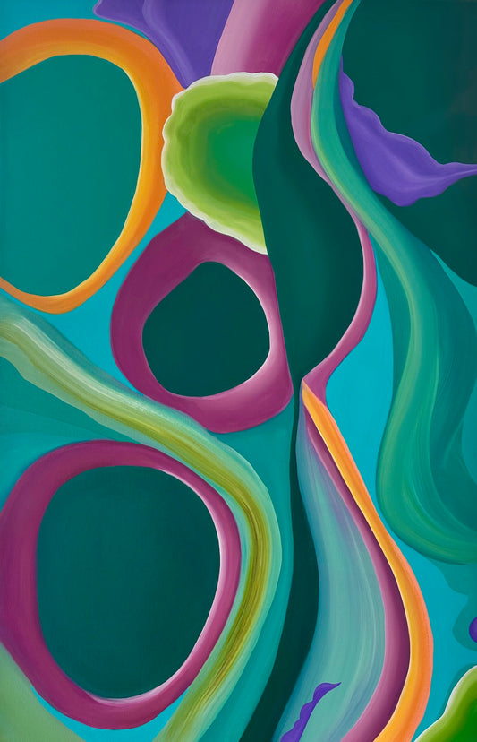 Meandering - 43 x 28 in