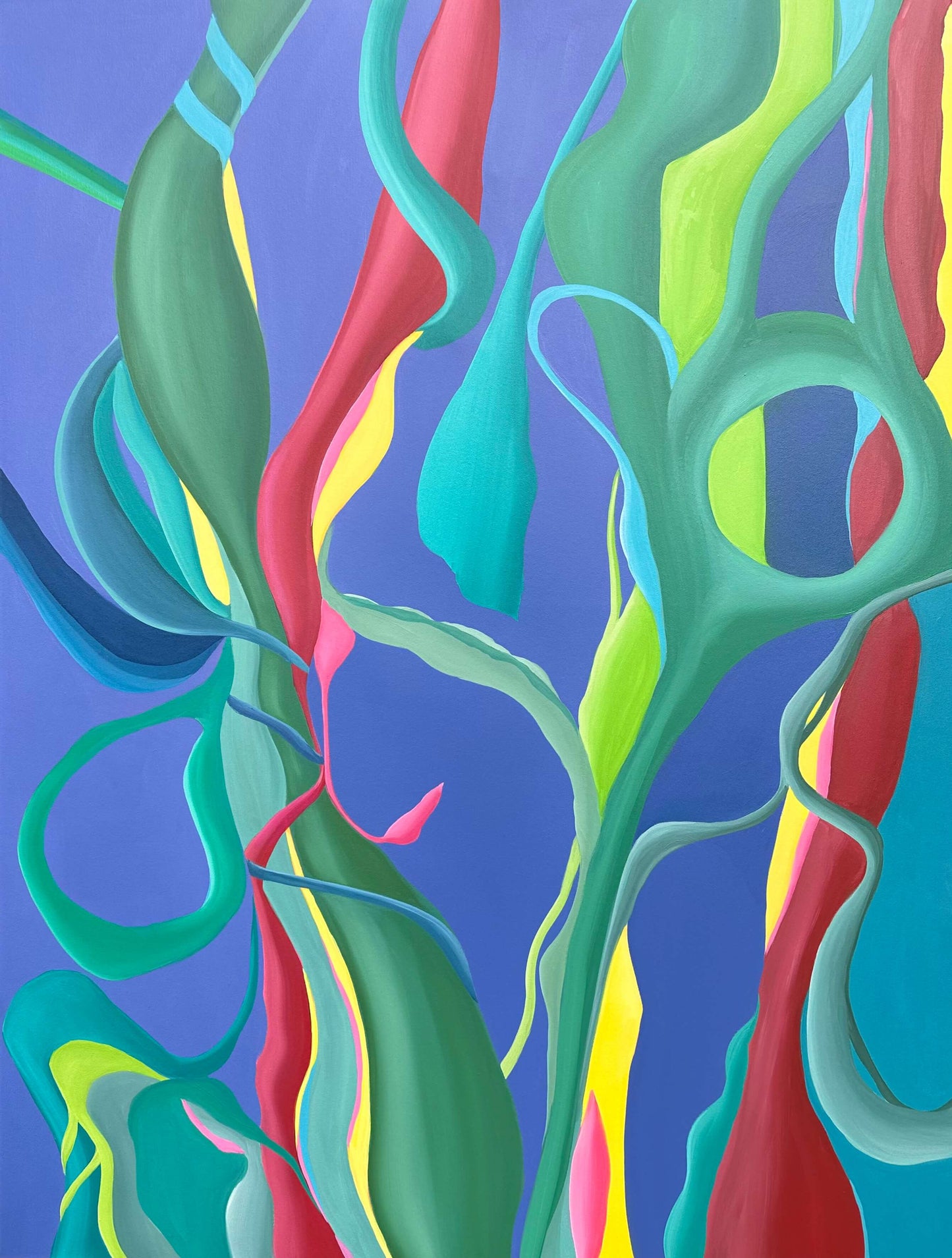 Ebb & Flow at the Tofino Gallery of Contemporary Art - 48 x 36 x 1.5 in
