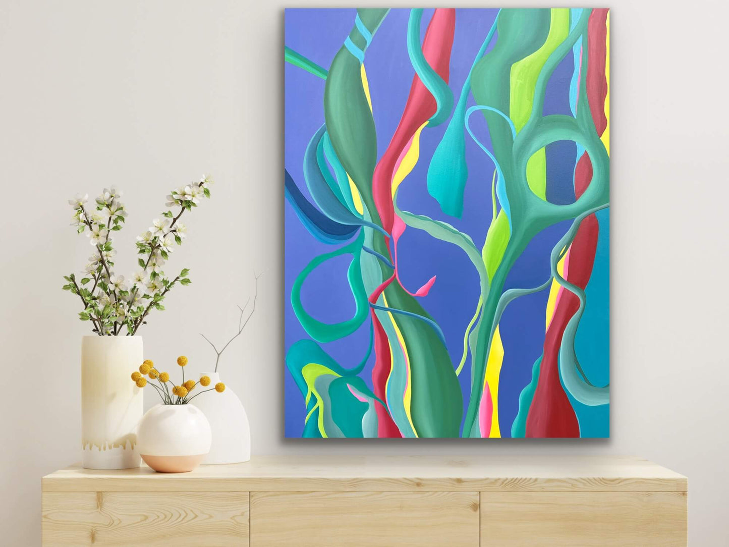 Ebb & Flow at the Tofino Gallery of Contemporary Art - 48 x 36 x 1.5 in
