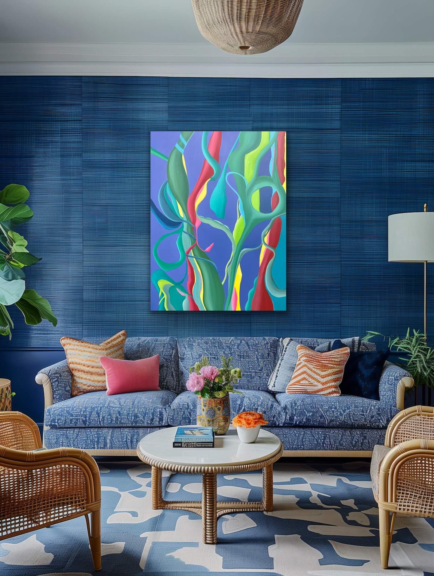 Ebb & Flow at the Tofino Gallery of Contemporary Art - 48 x 36 x 1.5 in