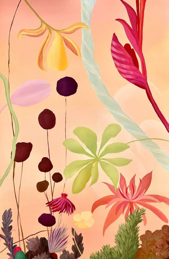 Mystic Garden II - 43 x 28 in - SOLD