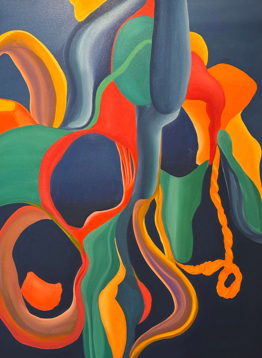 Moving On - 48 x 36 x 1.5 in / 121.92 x 91.44 x 3,81 cm - SOLD