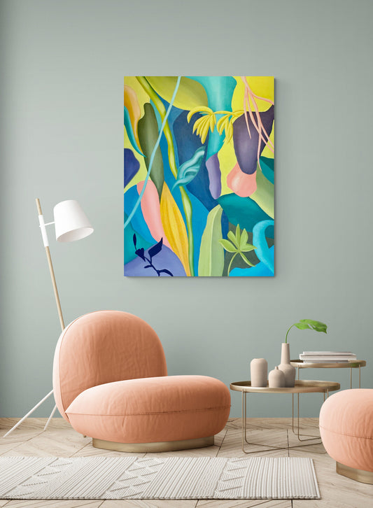 Wandering at Sotheby’s Victoria - 48 x 36 in