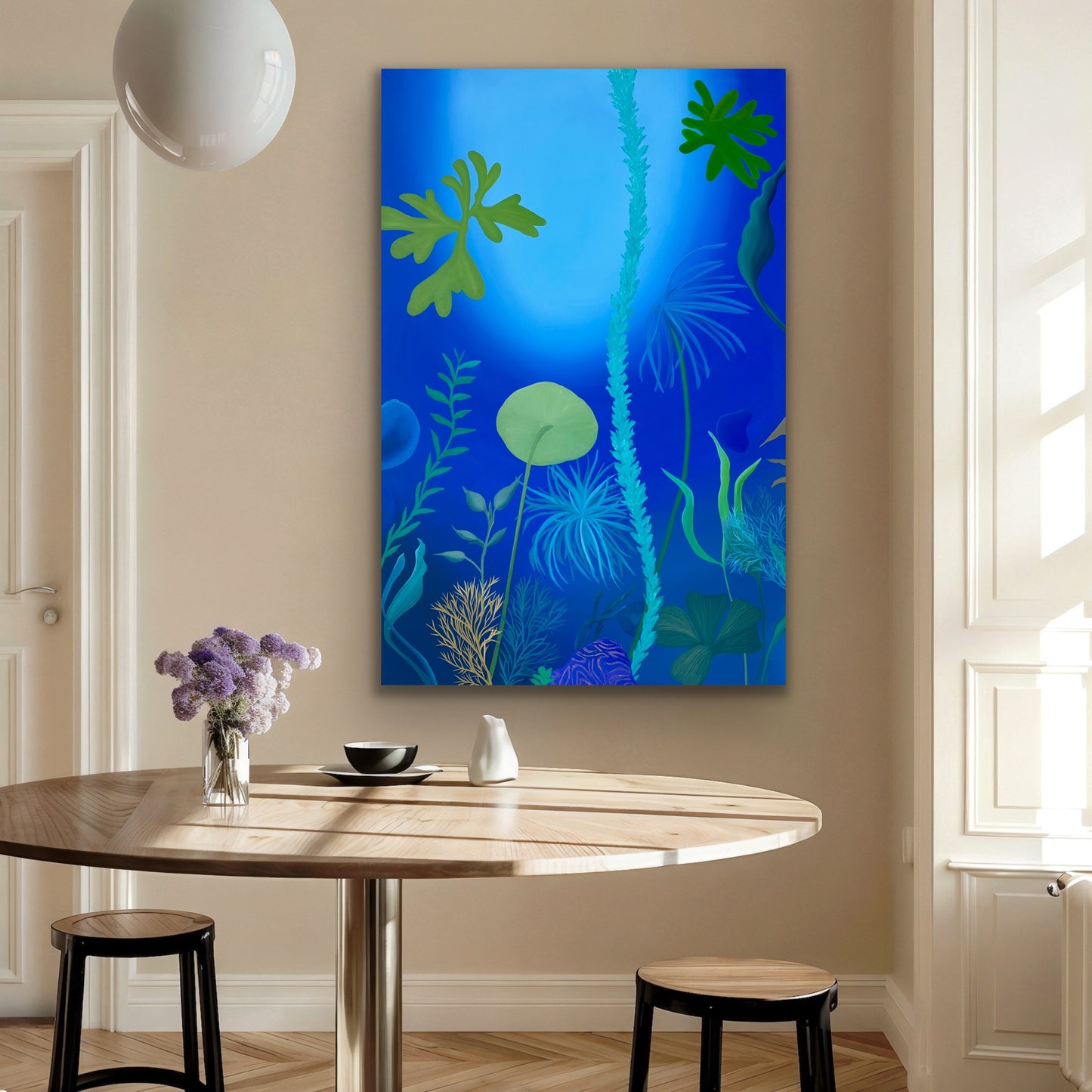Le Grand Bleu - 60 x 48 in