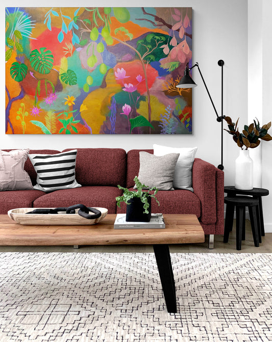 Let’s Take the Long Way Home at Sotheby’s Victoria - 60 x 90 in