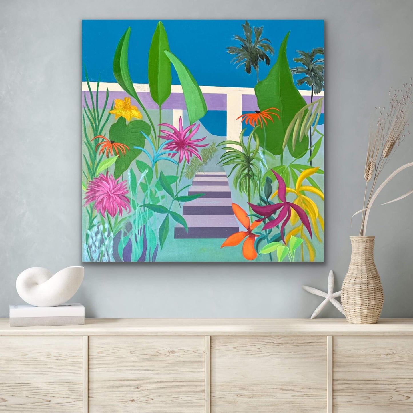 Mulholland Spring - 30 x 30 in SOLD