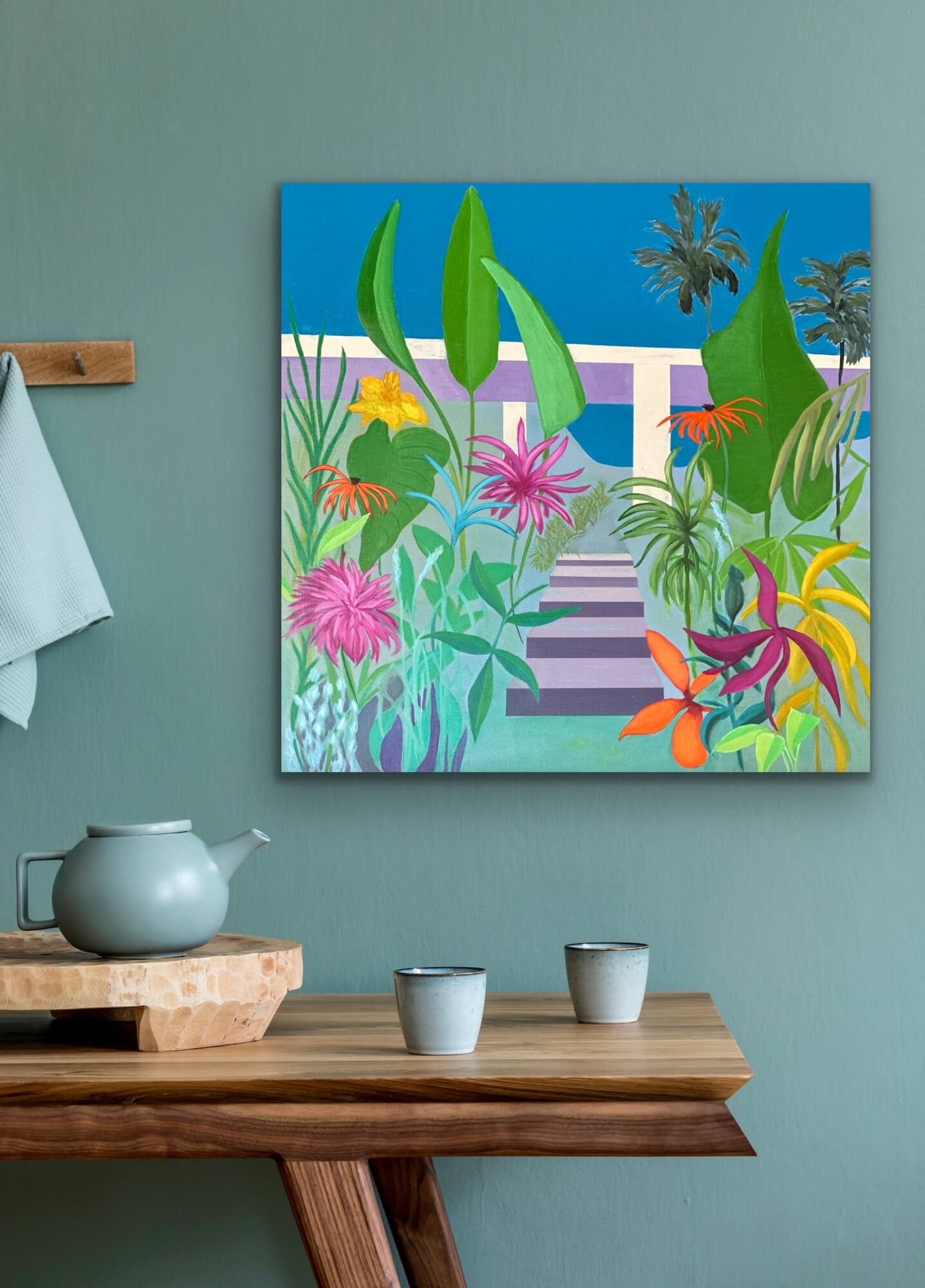 Mulholland Spring - 30 x 30 in SOLD