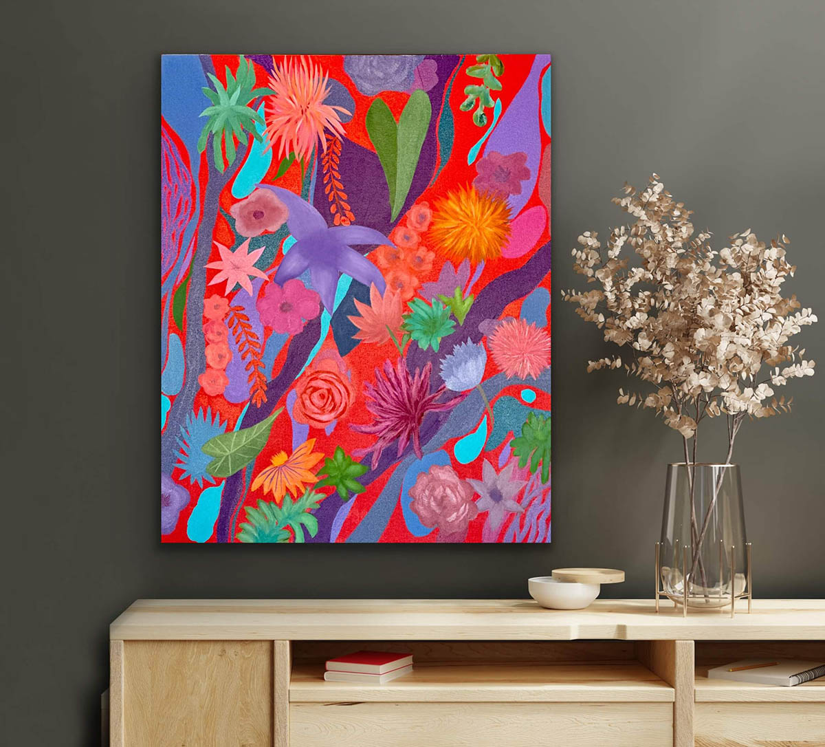 The Signature of All Things -  30 x 24 in