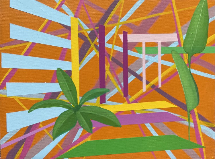 The Gate  - 12 x 16 inches - SOLD