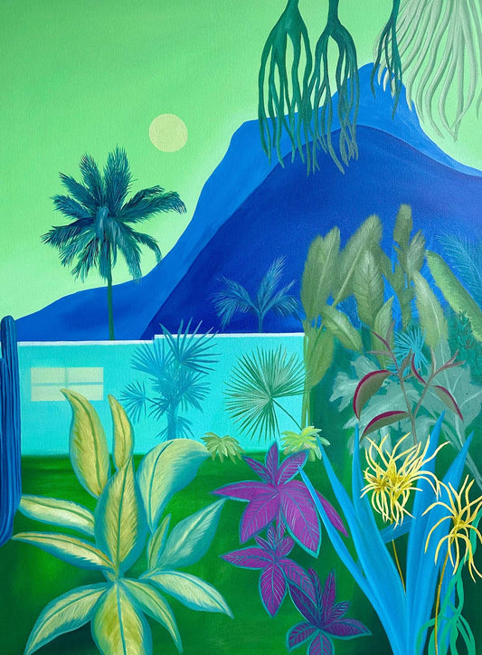 Dreaming of Tahiti - 48 x 36 x 1.5 in / 121.92 x 91.44 x 3,81 cm