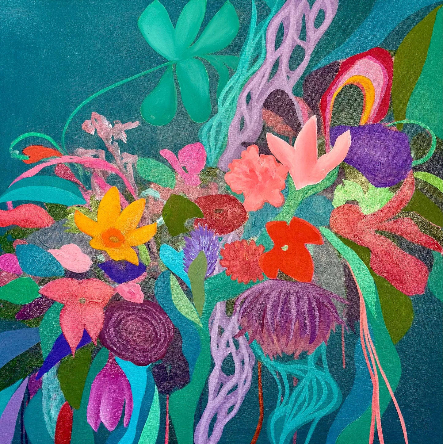 Flowers for You at Sotheby’s Victoria - 30 x 30 in