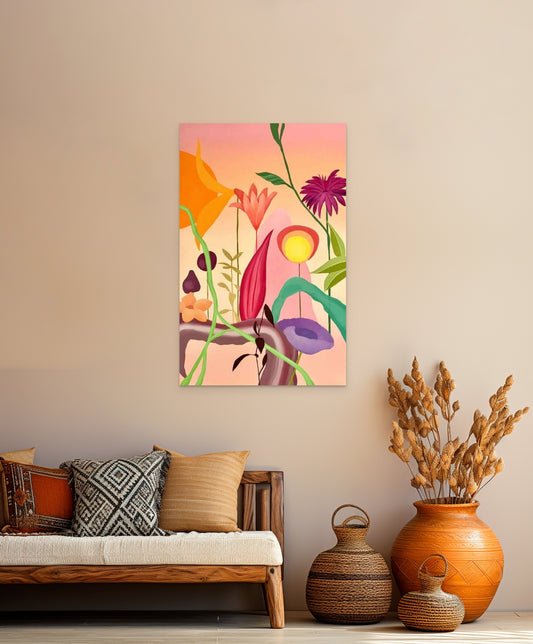 Mystic Garden I - 43 x 28 in - SOLD