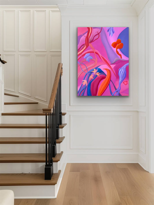 Shangri-La  - 48 x 36 x 1.5 in / 121.92 x 91.44 x 3,81 cm