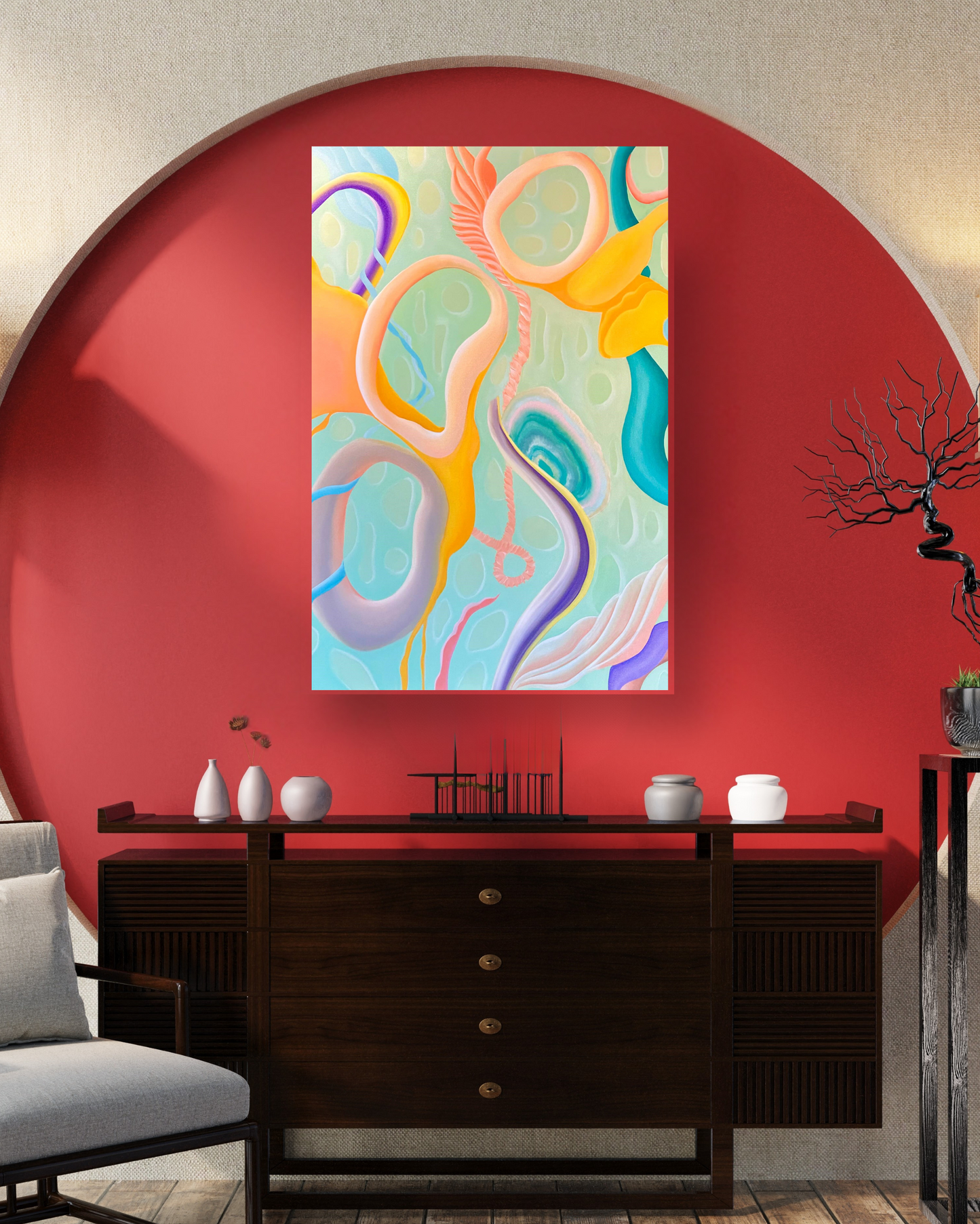 The Keepers at Tofino Gallery of Contemporary Art- 60 x 40 in