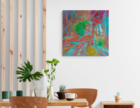 Transit - 30 x 30 in -SOLD