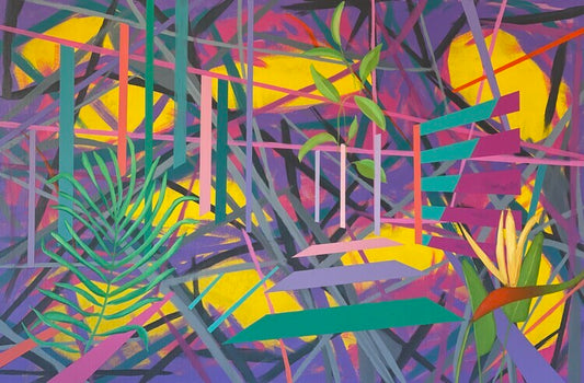 Salto Mortale - 26,5 x 40 in - SOLD